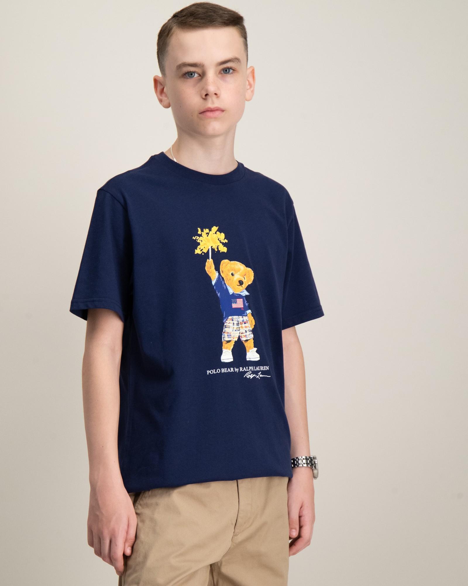 Polo Bear Cotton Jersey Tee