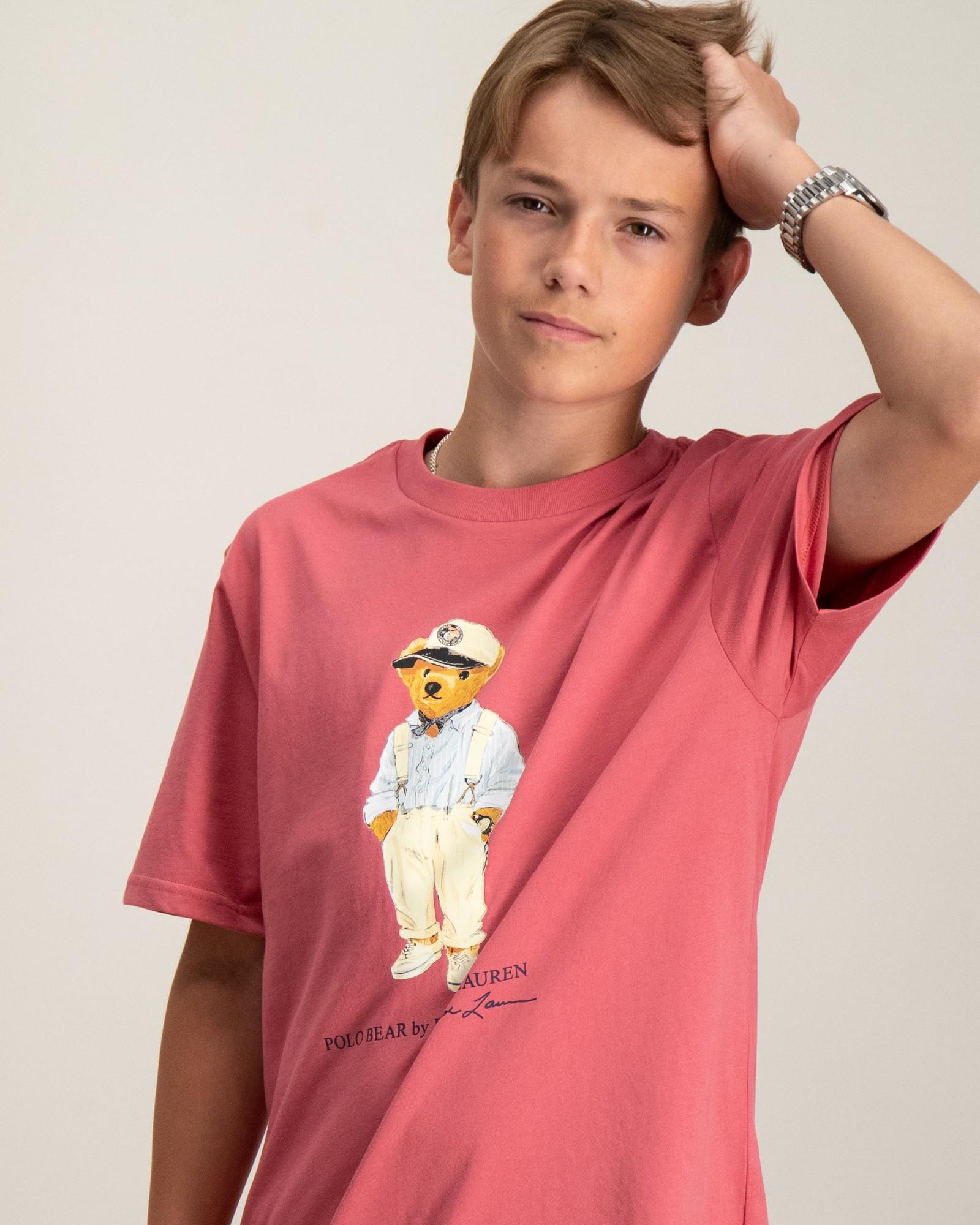 Polo Bear Cotton Jersey Tee