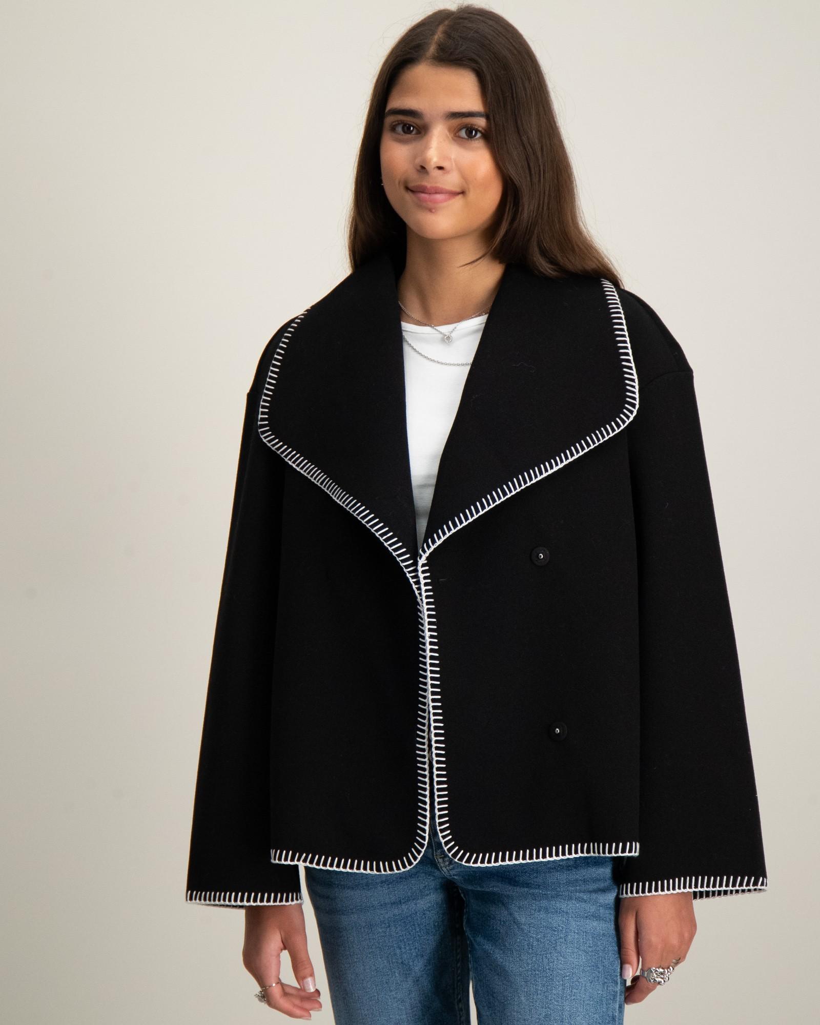 Y blanket stitch jacket