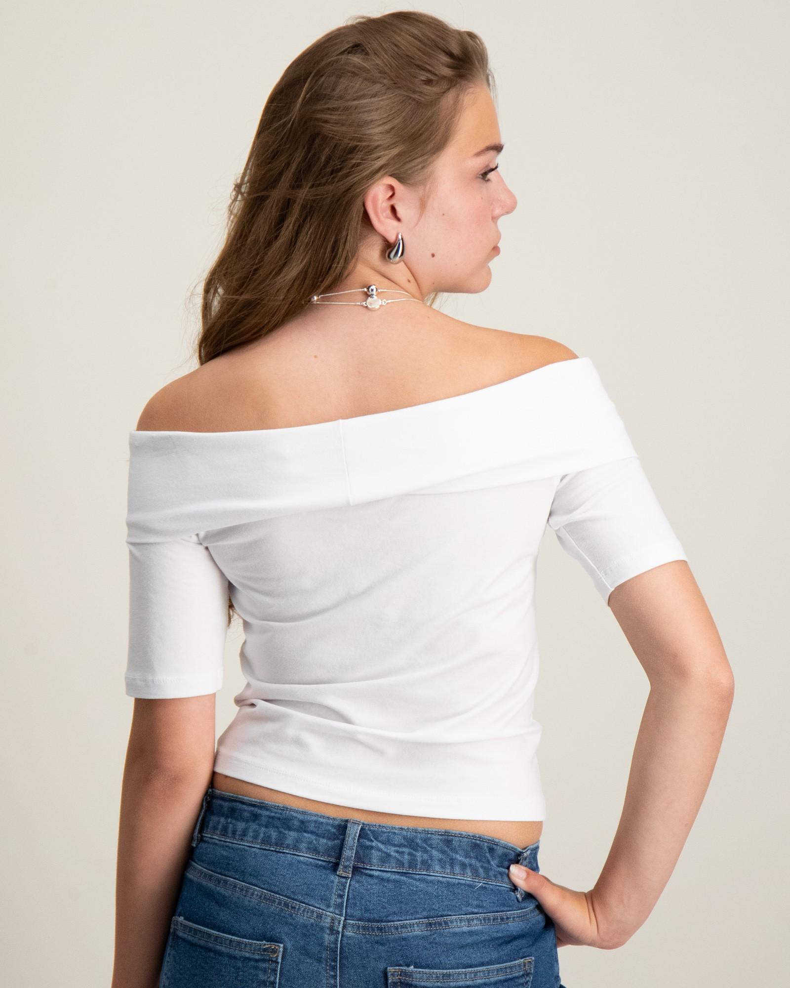 NLFROVA 3/4 SL OFF SHOULDER TOP