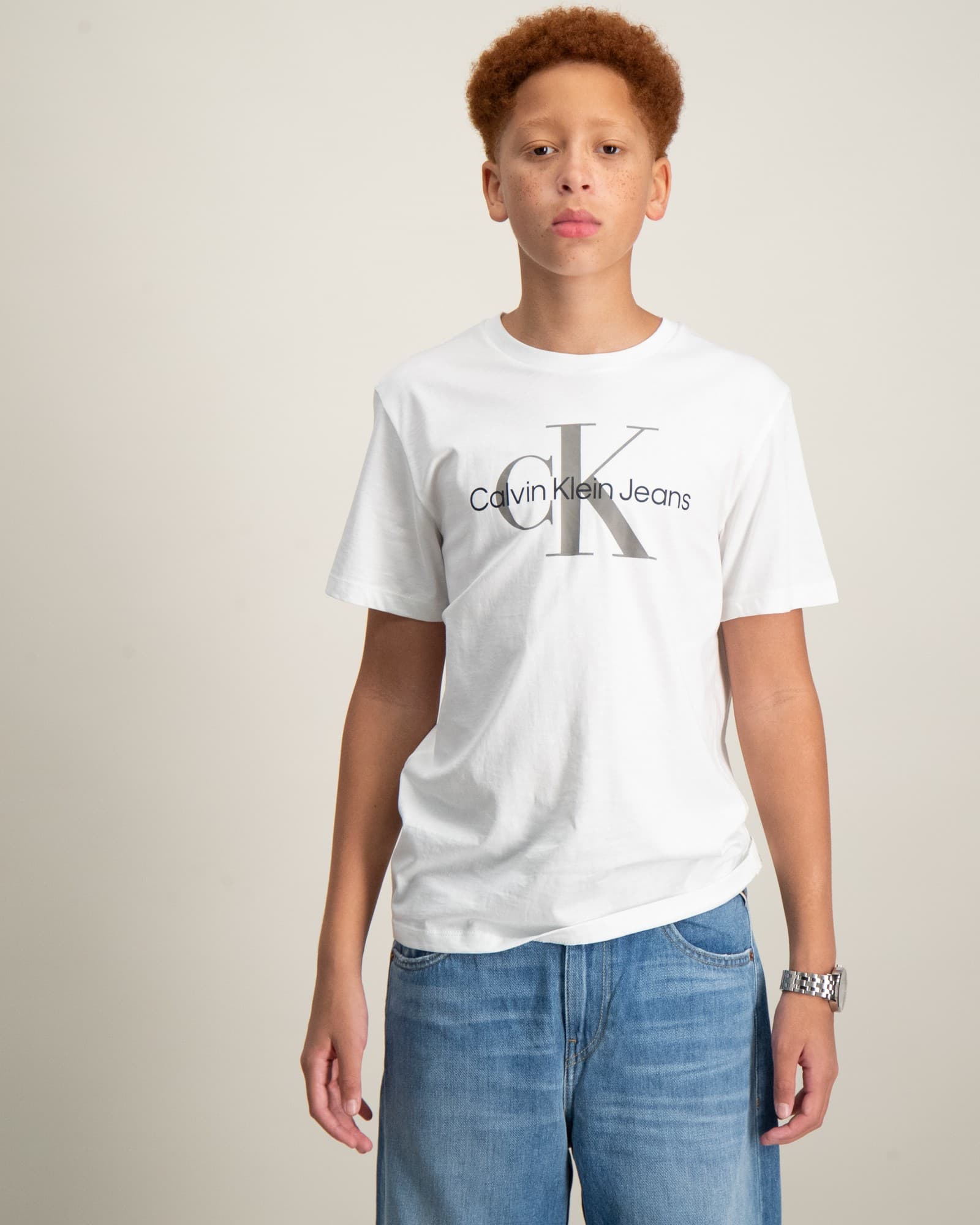 CK MONOGRAM SS T-SHIRT