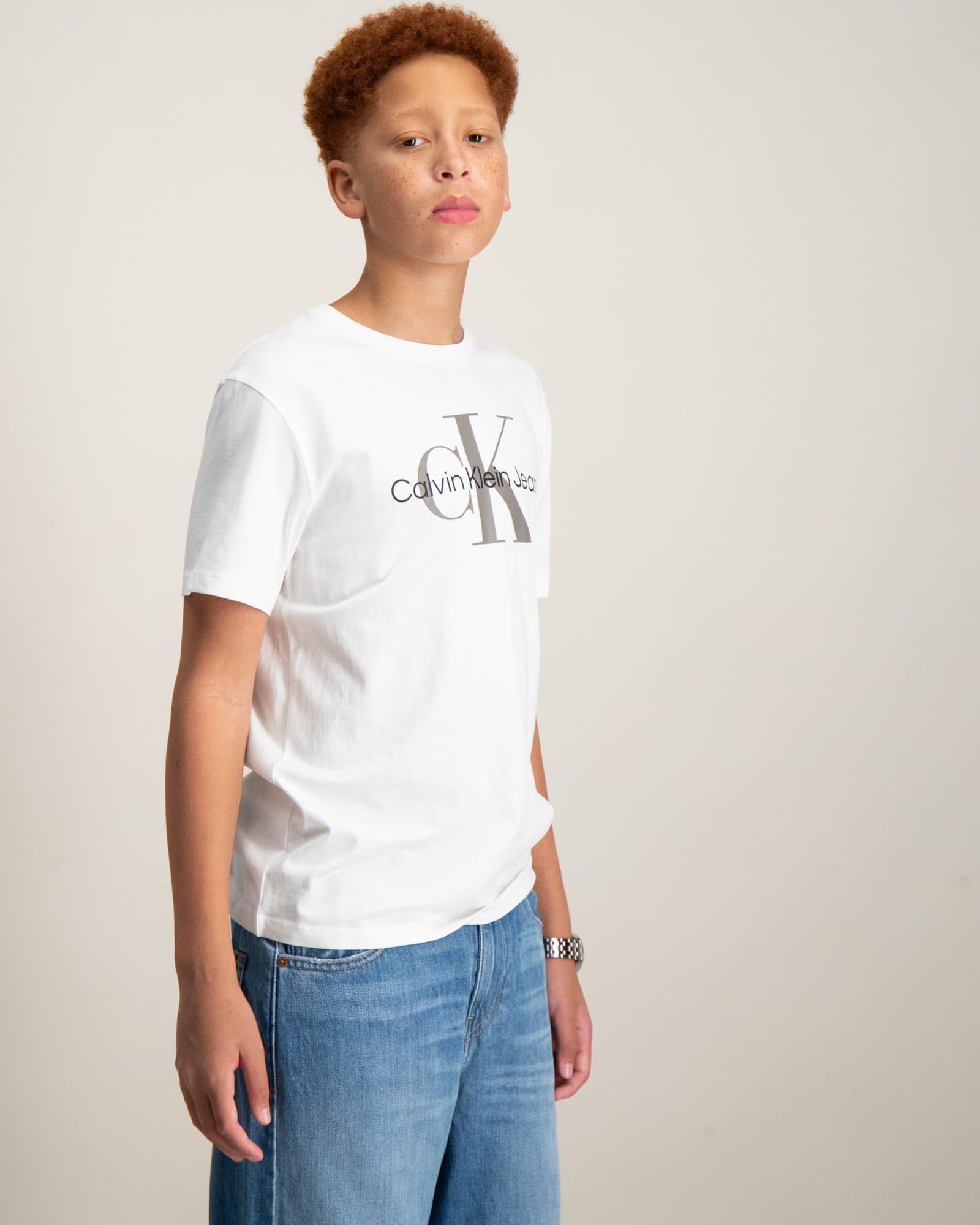 CK MONOGRAM SS T-SHIRT