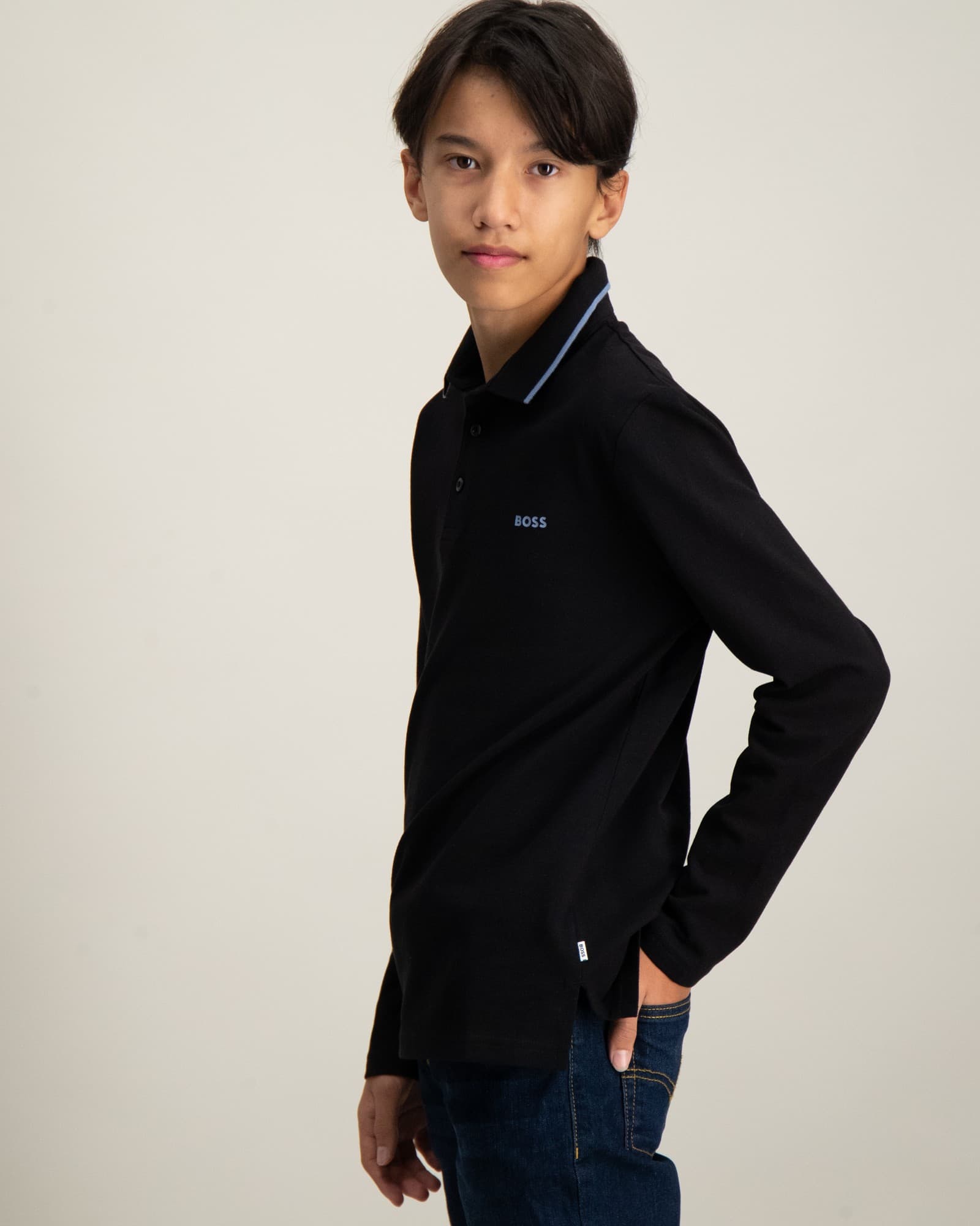 LONG SLEEVE POLO