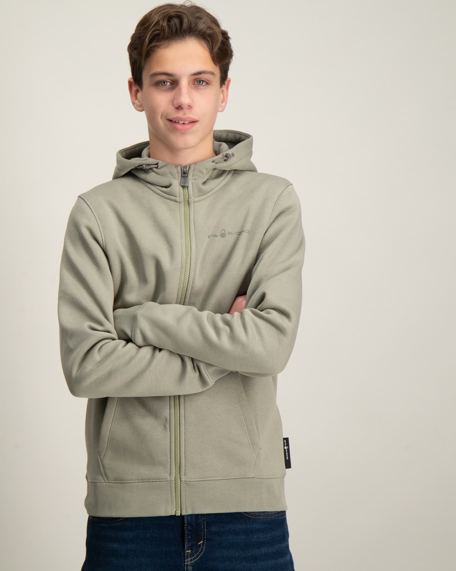 JR BOWMAN LOGO ZIP HOOD