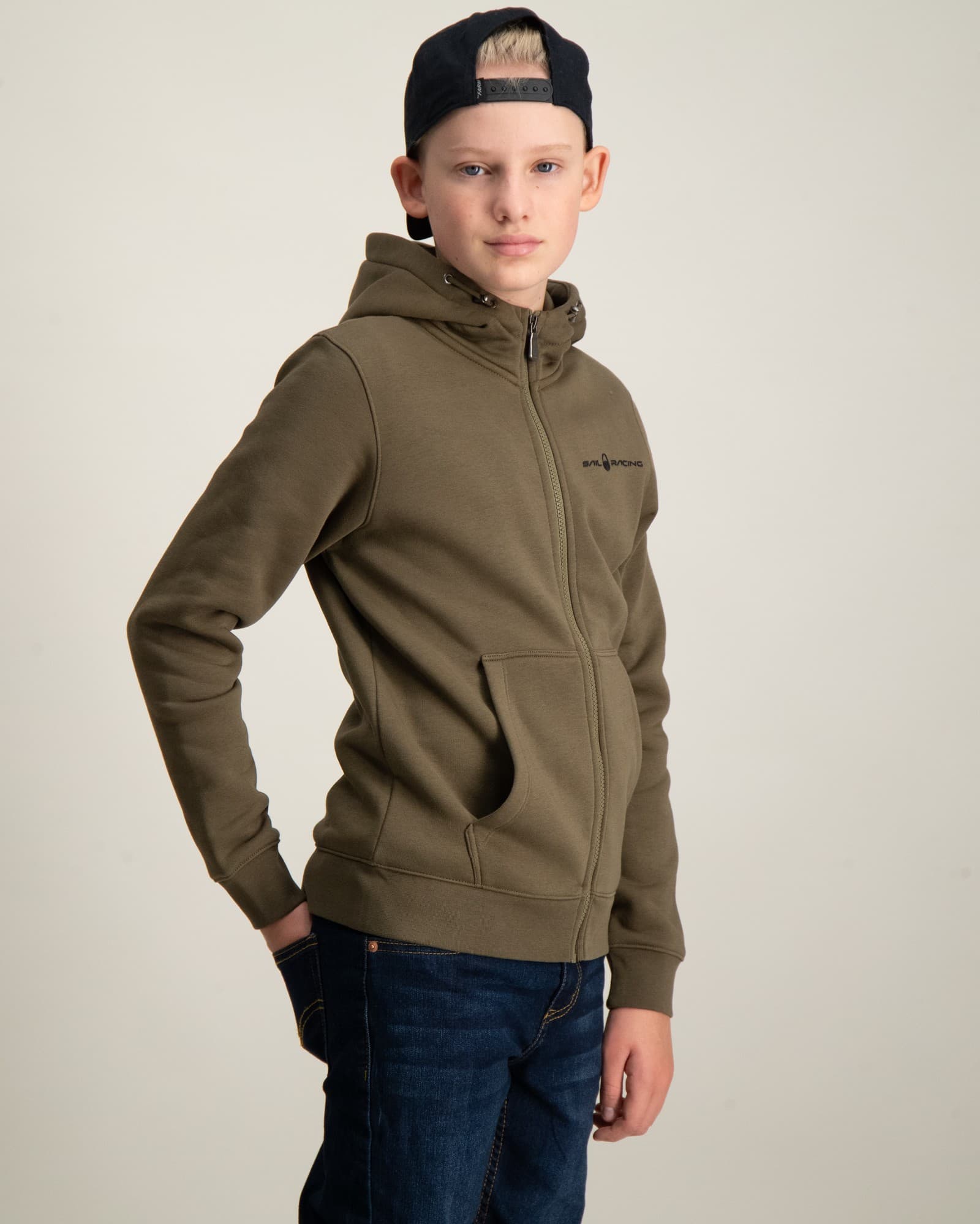 JR BOWMAN LOGO ZIP HOOD