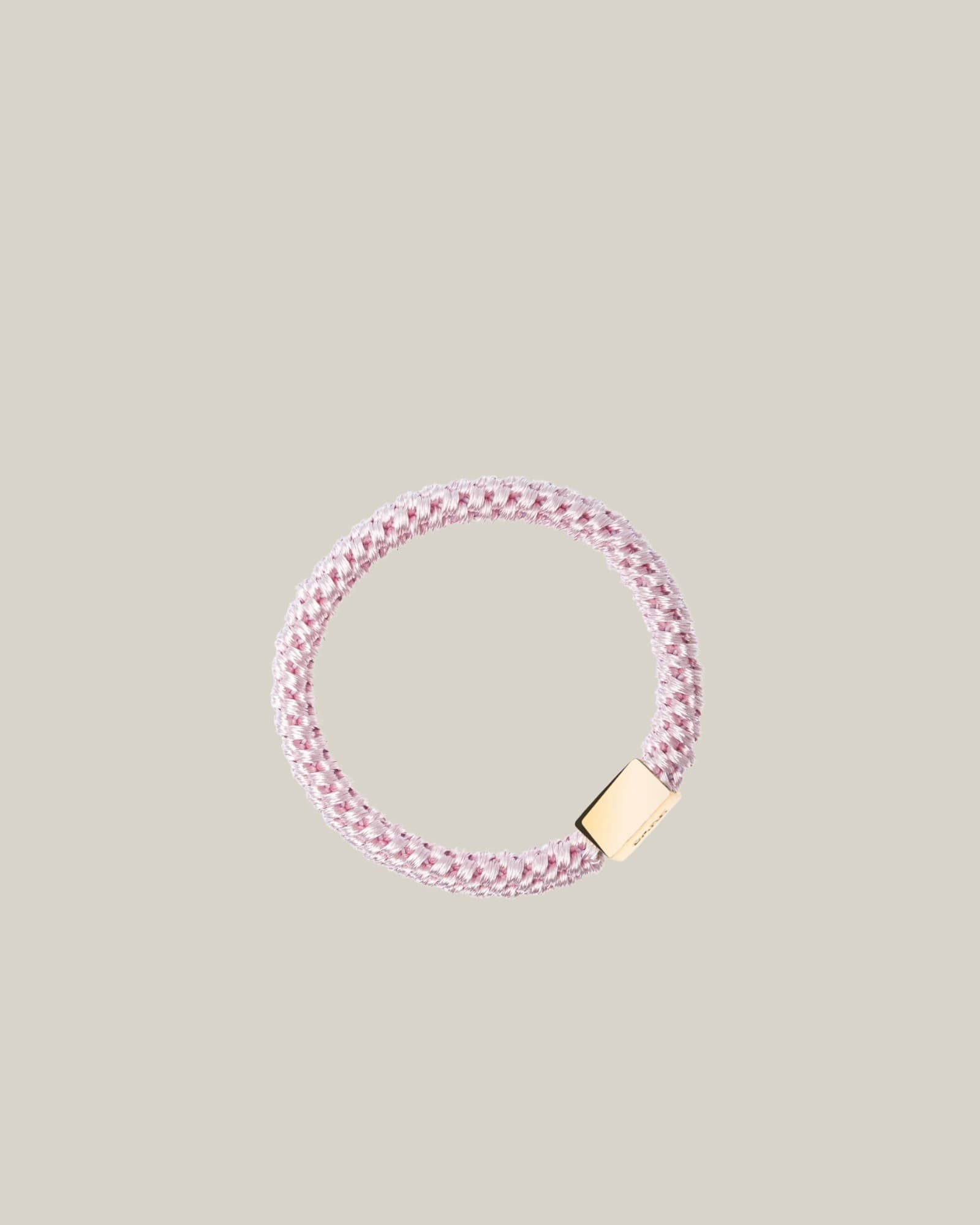 Fat Hair Tie W/Gold