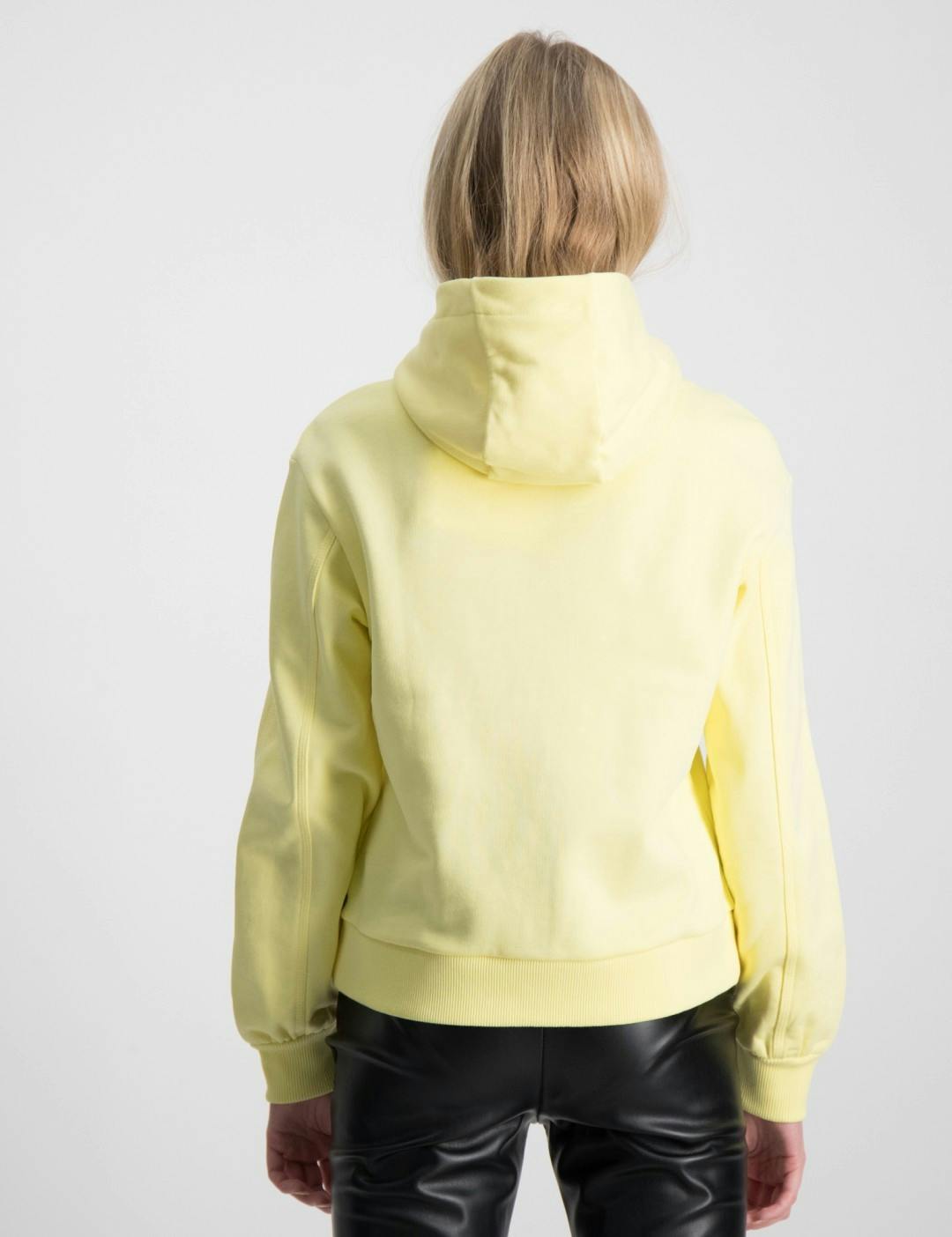 Voluminous sleeve Organic Cotton hoodie
