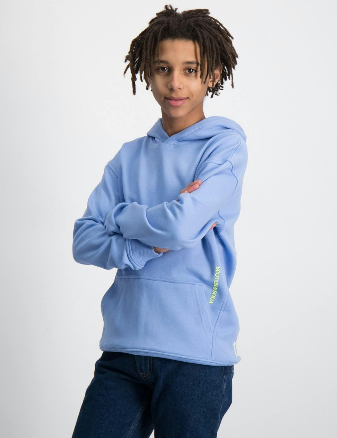 Oversized-fit classic hoodie in Organic Cotton