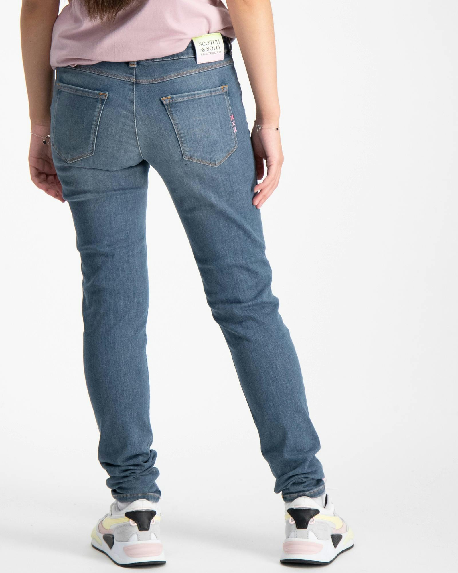 Milou skinny jeans – Electric Blue