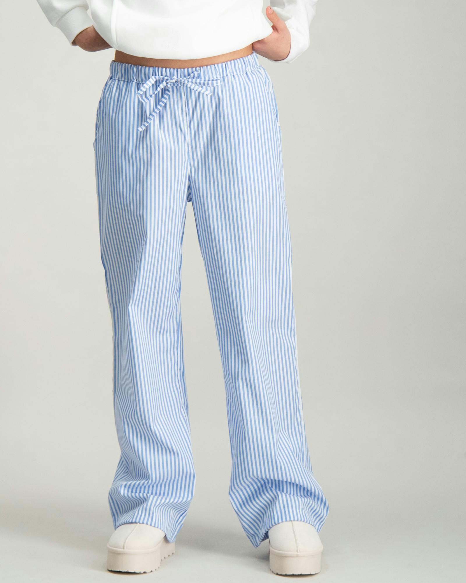 Striped Cotton Pant