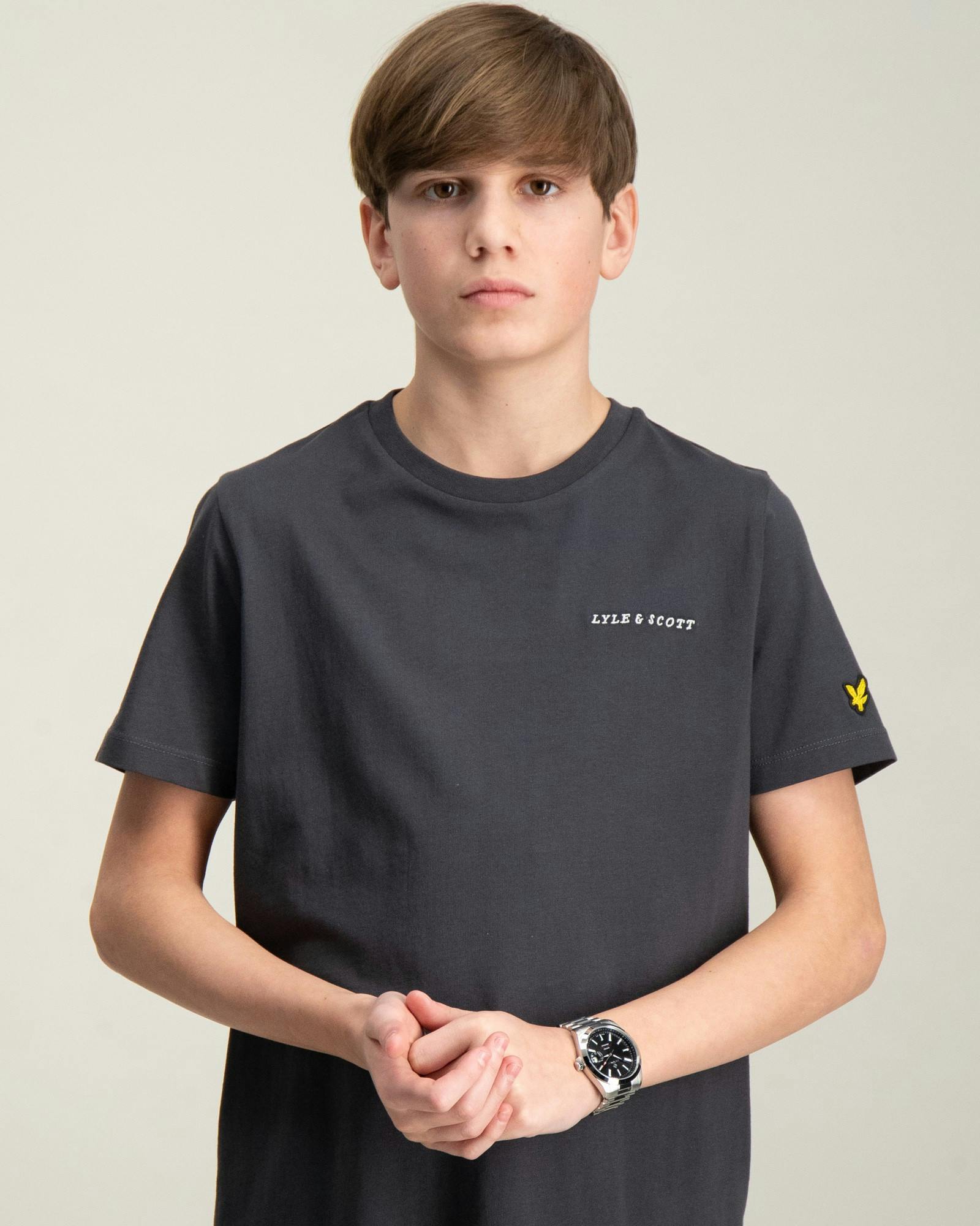 Script Embroidered T-shirt