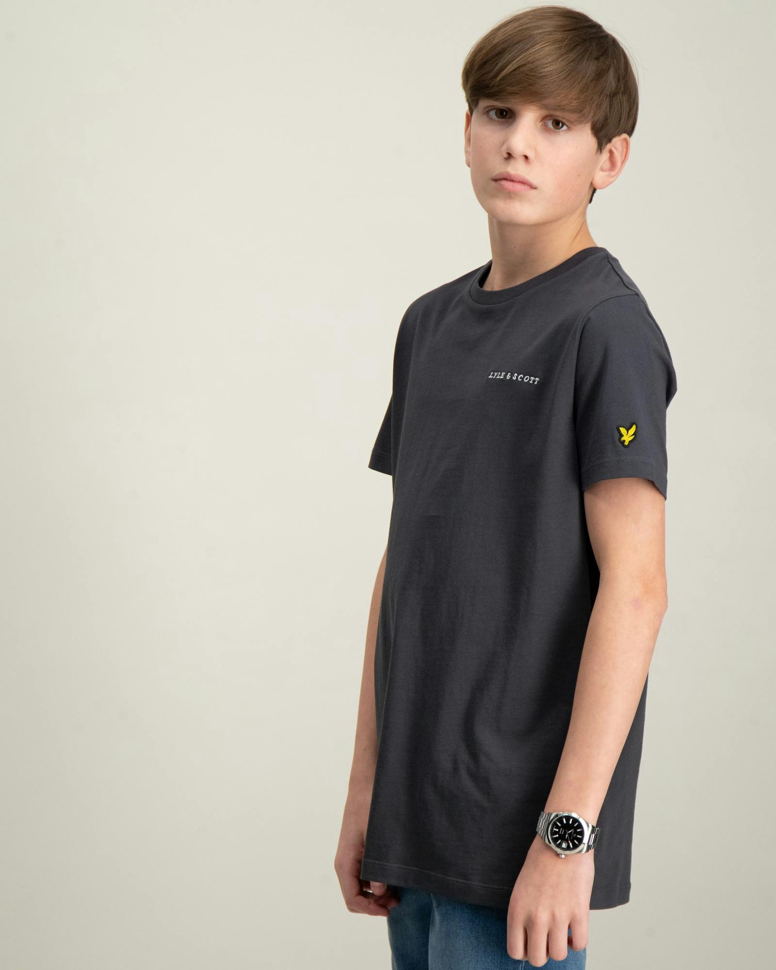 Script Embroidered T-shirt